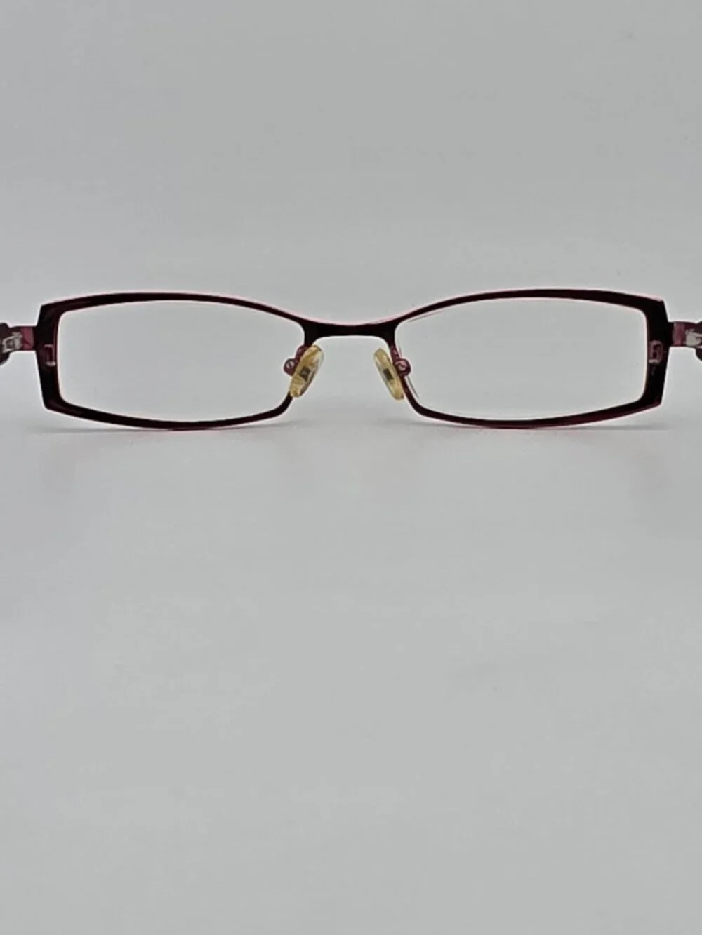 Scott Harris Europa 227 03 Red Eyeglasses Frame w/ Flexhinge and Case 52-17-135